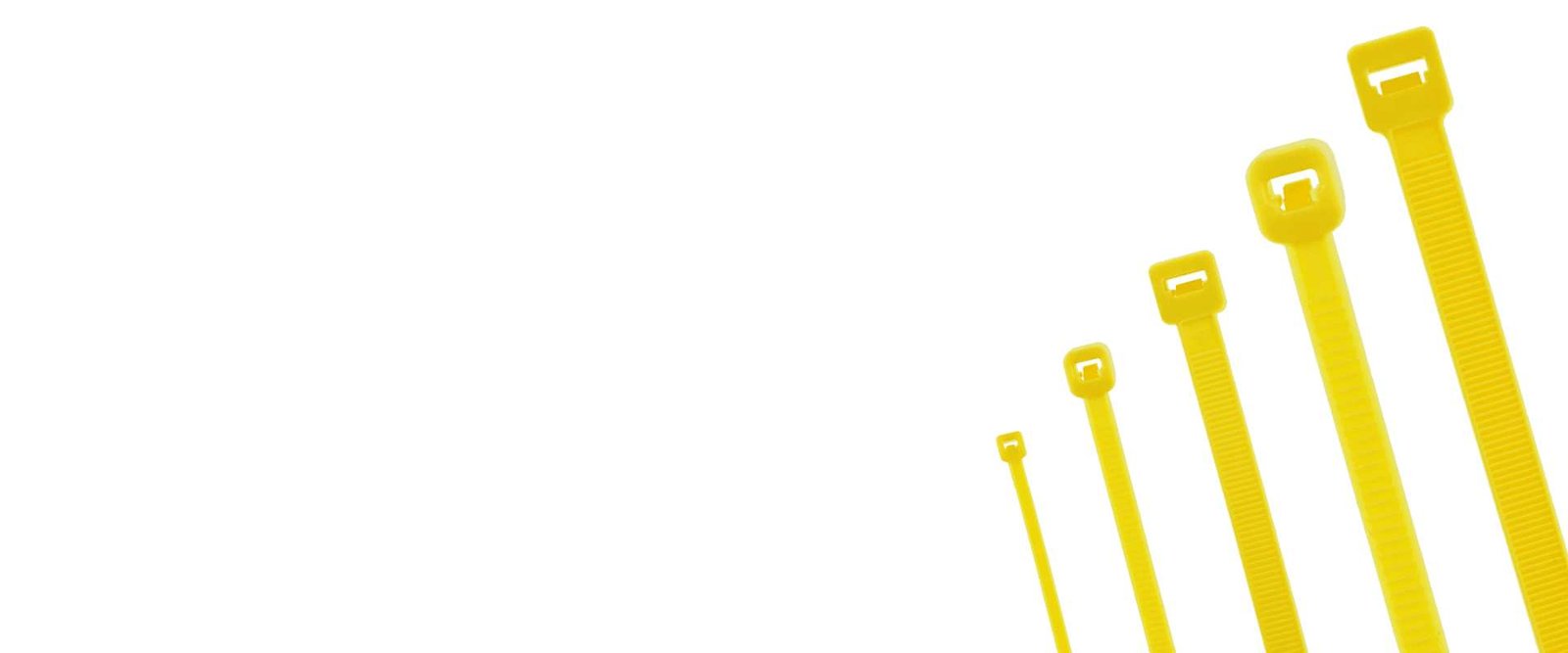 Standard Yellow cable ties