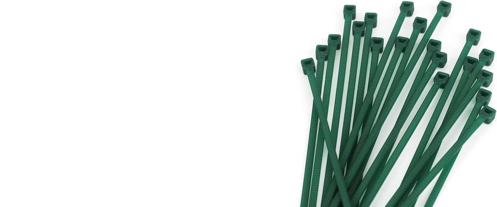 Dark Green Cable Ties Manufacturer – HCT OEM bulk