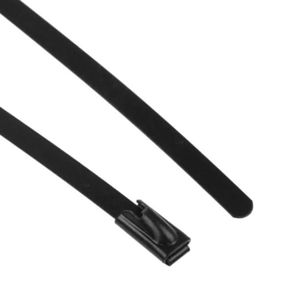 Black Stainless Steel Cable Ties