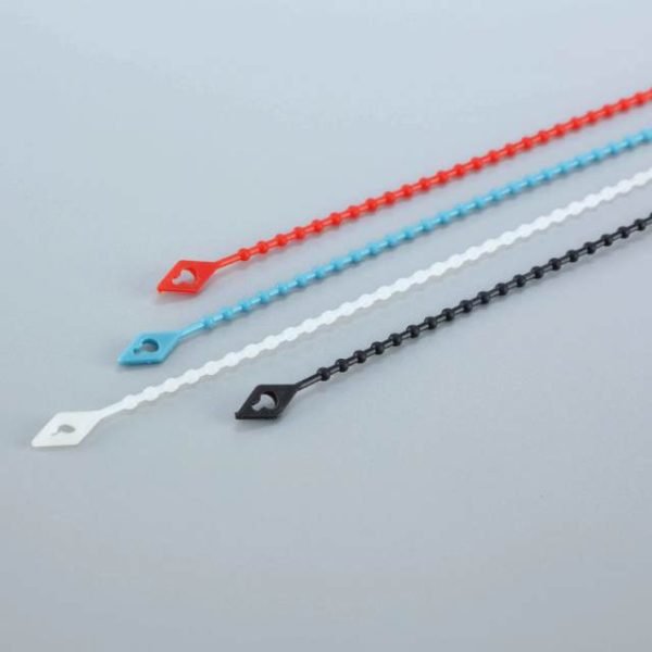 Colored Beaded Cable Ties