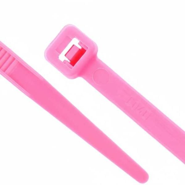 Pink Zip Ties Heavy Duty
