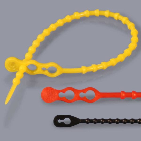Reusable Beaded Cable Ties