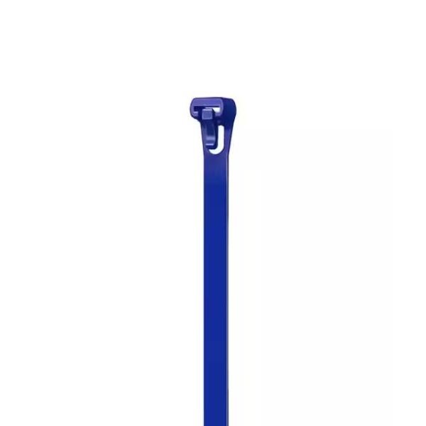 blue reusable cable ties