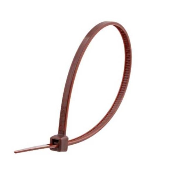 brown zip ties