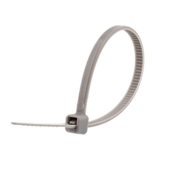 grey zip ties