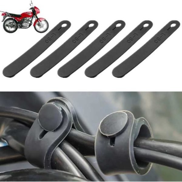 motorcycle rubber cable ties