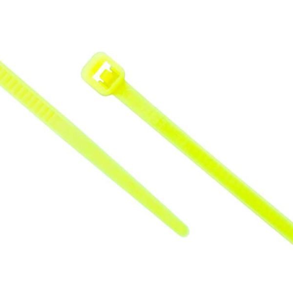 neon yellow cable ties